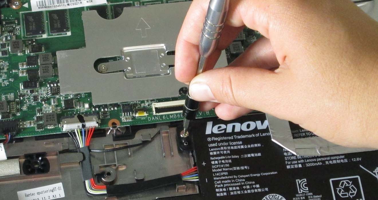 ремонт ноутбуков Леново в городе Бор