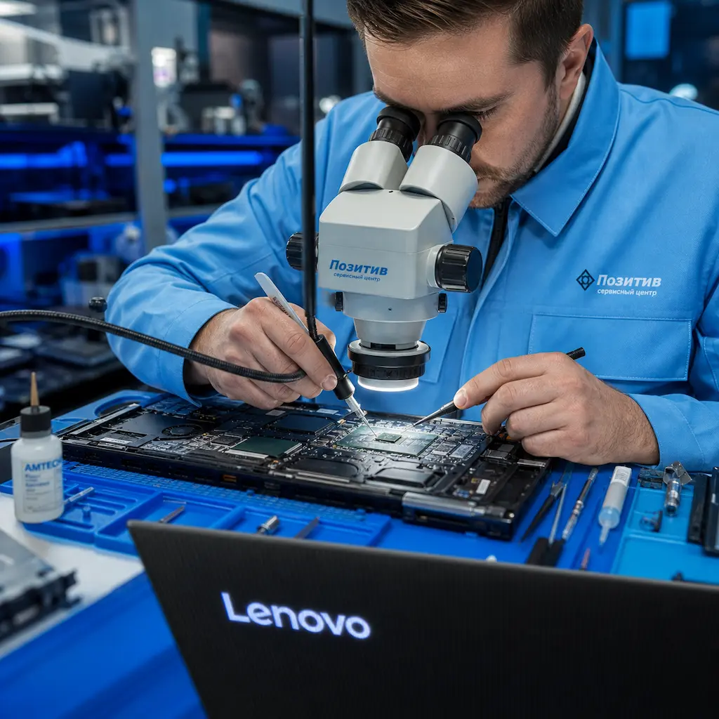 Замена видеокарты ноутбука Lenovo в городе Бор