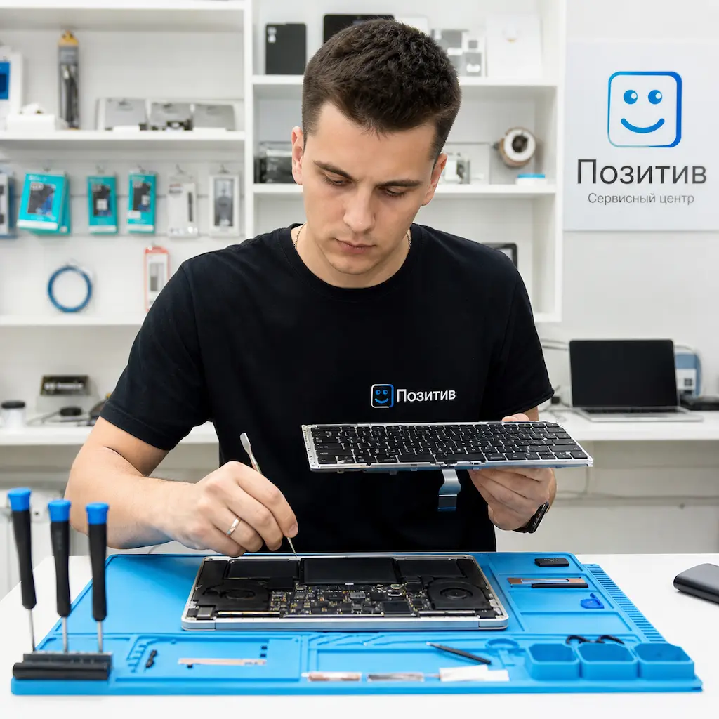 заменить клавиатуру на Apple Macbook в городе Бор