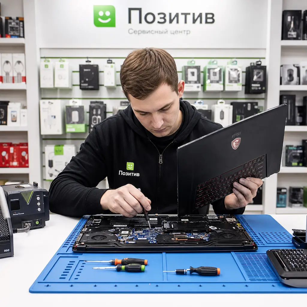 заменить клавиатуру на ноутбуке MSI в городе Бор