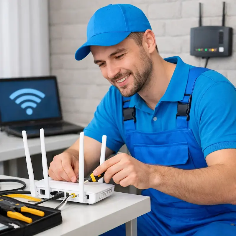 Настройка Wi - Fi в городе Бор