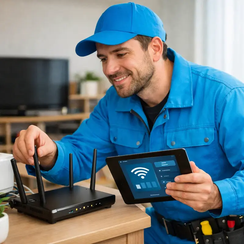 Настройка Wi-Fi для квартиры, дома и офиса в городе Бор