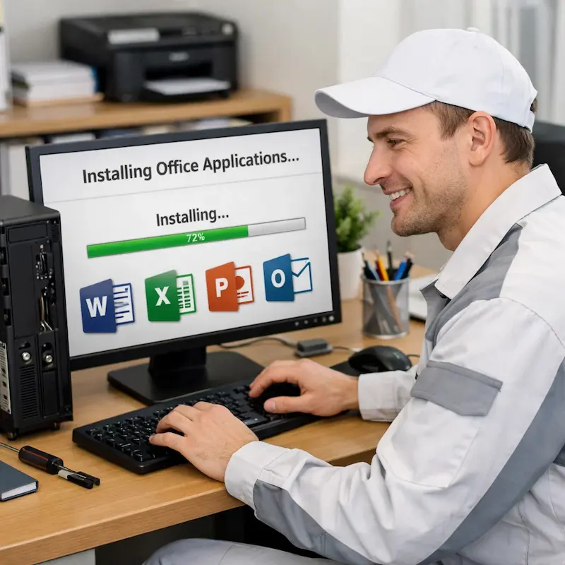 Установка и настройка программ на компьютере в городе Бор