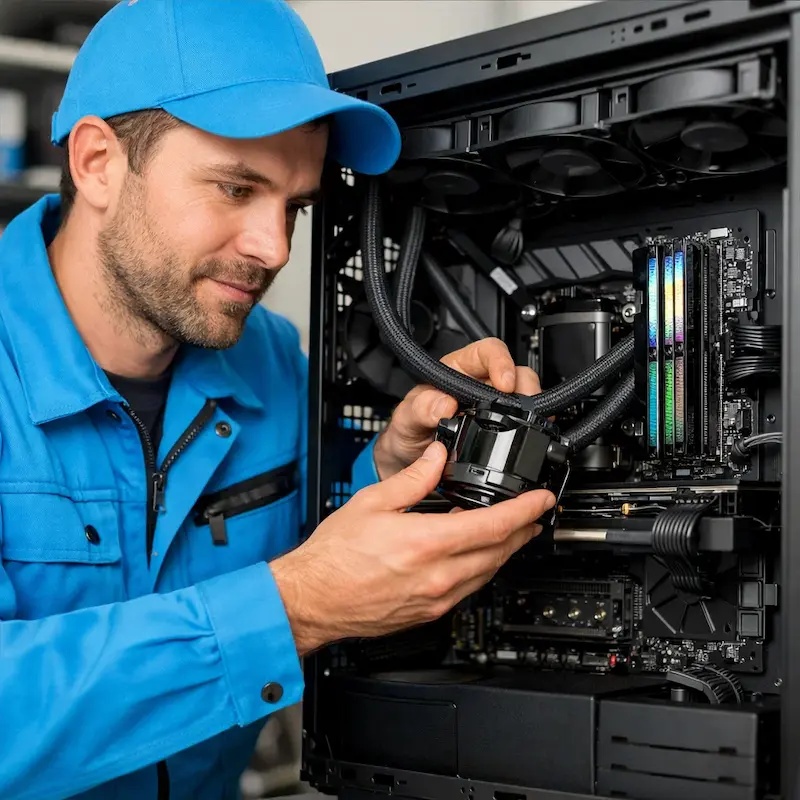 Установка СЖО на ПК в городе Бор