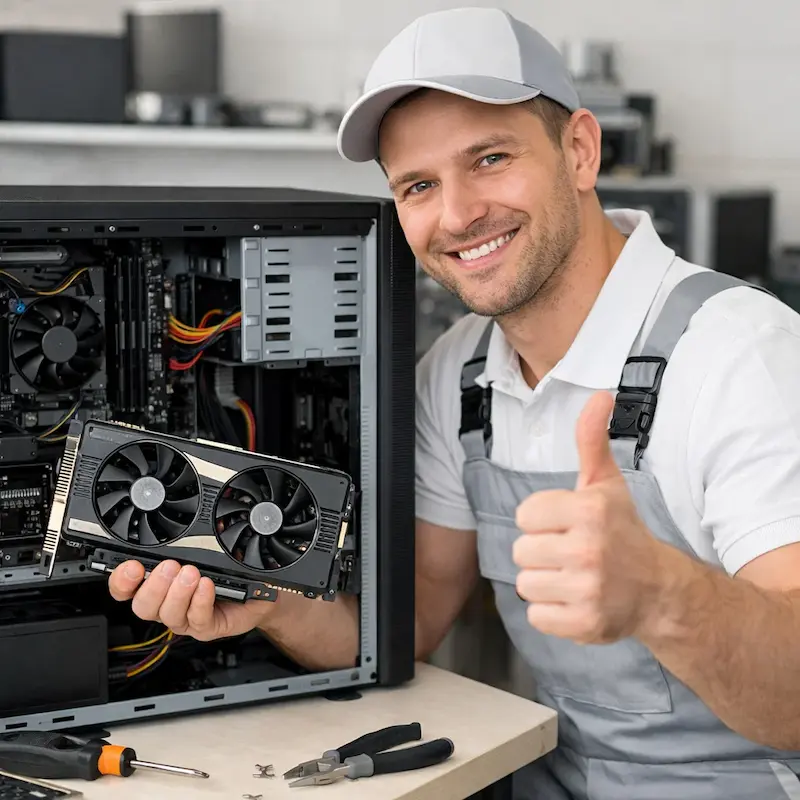 Замена видеокарты ПК в городе Бор