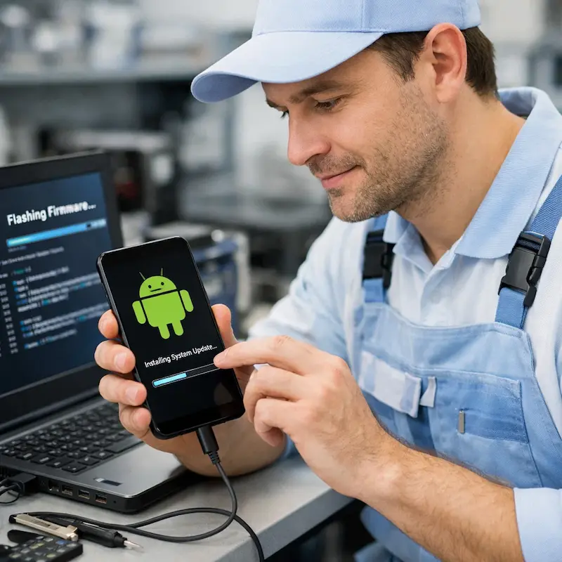 Перепрошить телефон в городе Бор