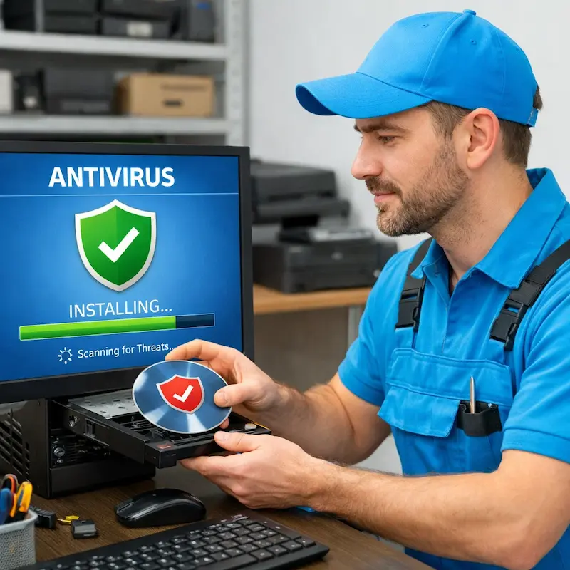 Установка антивируса в городе Бор на дому