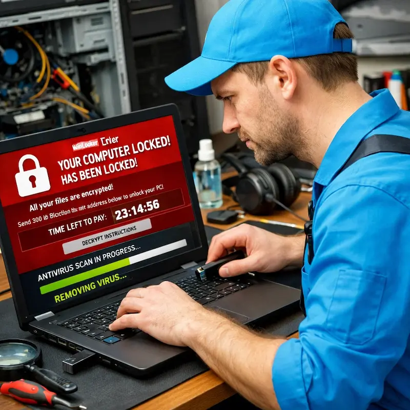 Удалить винлокер в городе Бор